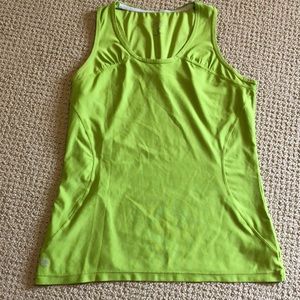 Lime green Athleta tank